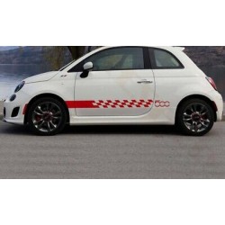 X2 Side FIAT 500 DECALS...